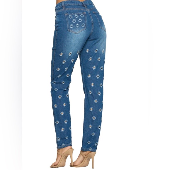 Save the Turtles BLUE TURTLE Jeans NWT! Size 3 Jeans🌷💖 - Picture 4 of 11